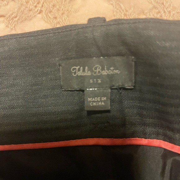 Talula Babaton wool dress pants size 6 - Picture 4 of 6